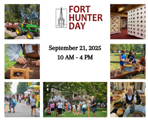 Fort Hunter Day September 21, 2025, 10 AM t o 4 PM