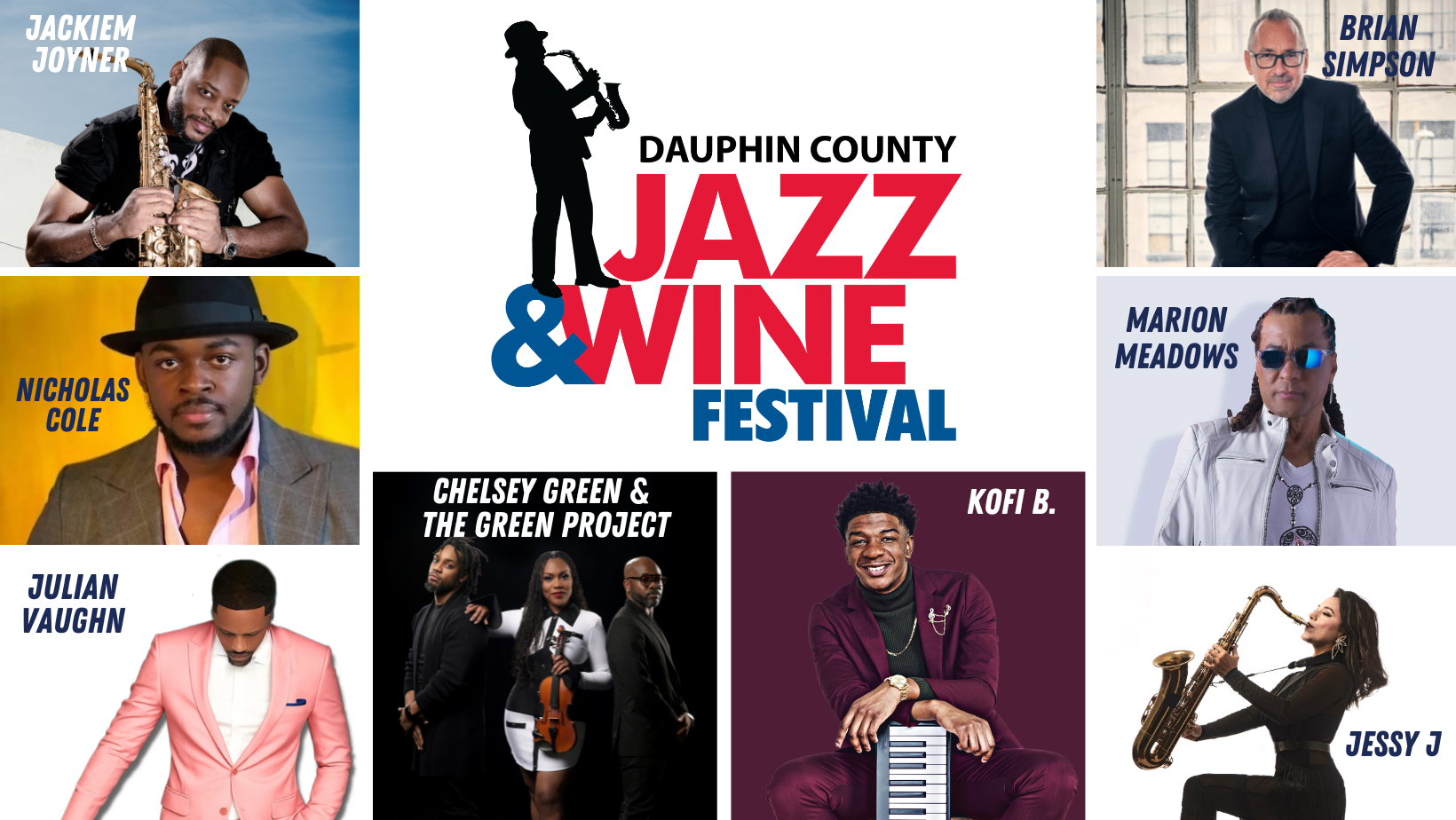 2026 Jazz & Wine Festival Lineup