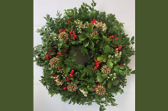 Greens Sale 706 x 470 Holiday greens wreath