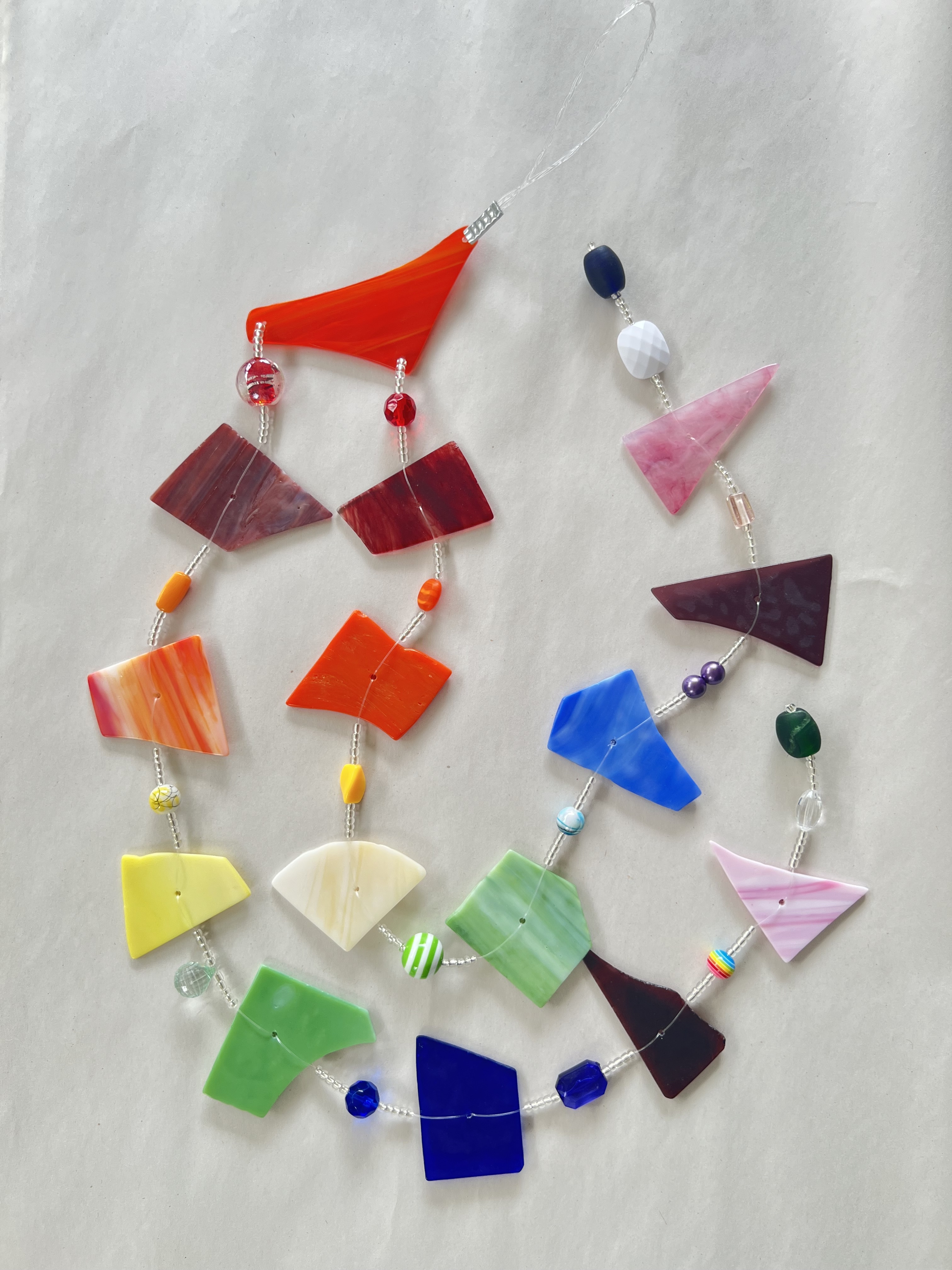 Stained Glass Wind Chimes